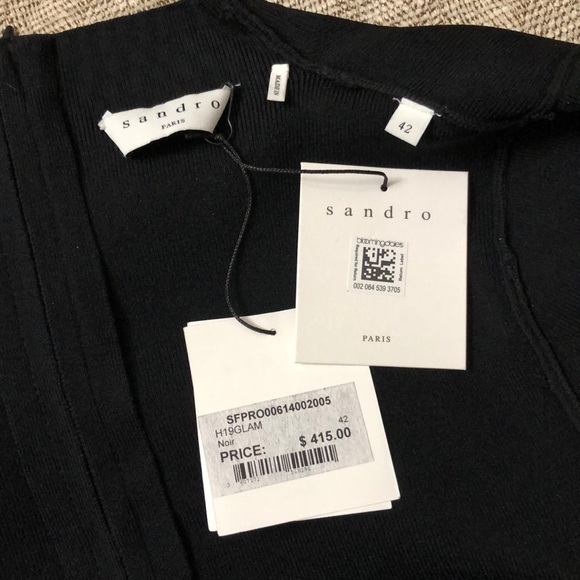 SOLD 🌺🌺🌺NEW SANDRO PARIS DRESS SIZE 42 - Picture 11 of 11